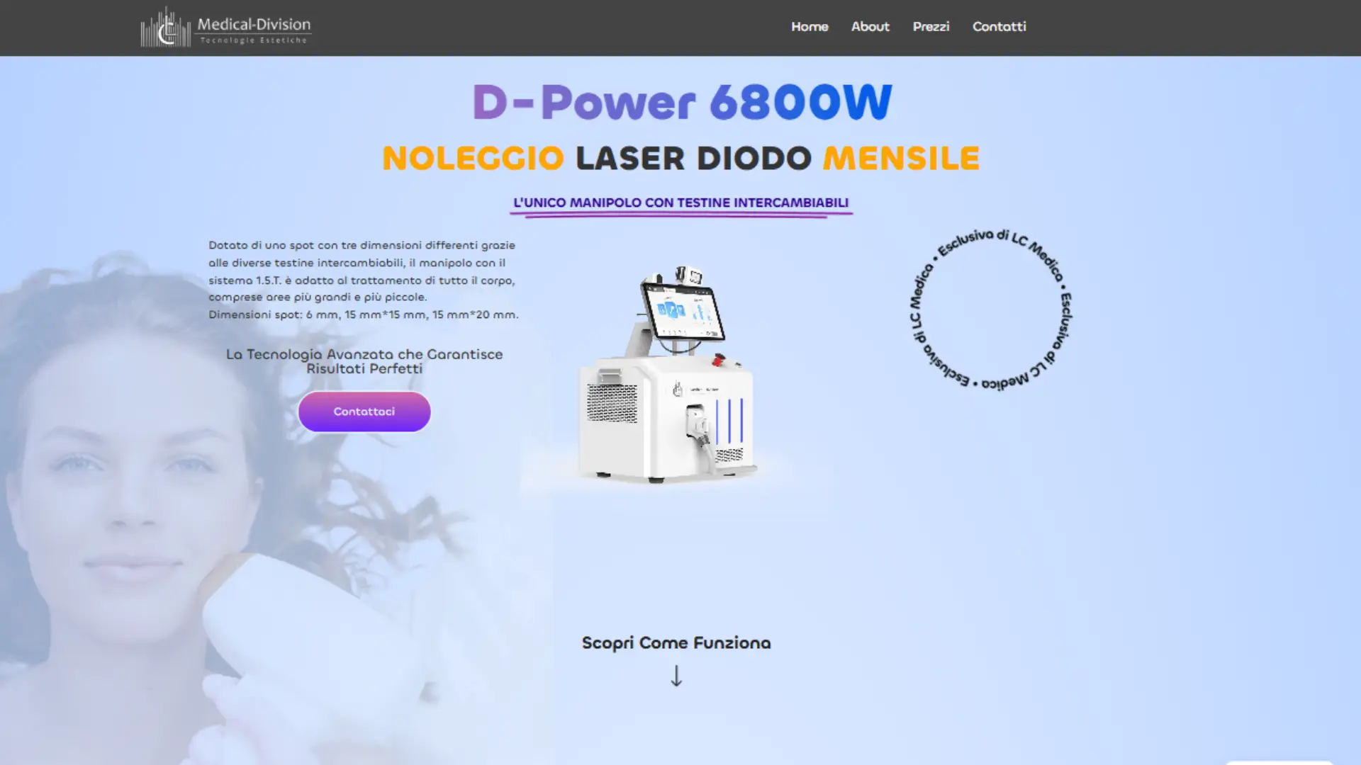 Noleggio laser 6800